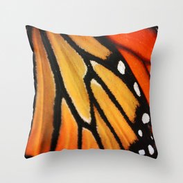 Butterfly Wing Throw Pillow