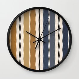 Southwestern Stripes XIII Wall Clock