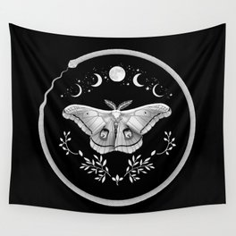 Mystical Moth Wall Tapestry