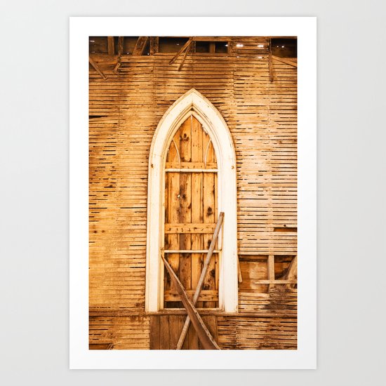 Church Window Art Print