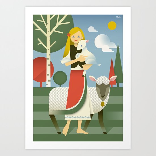 Mary Art Print
