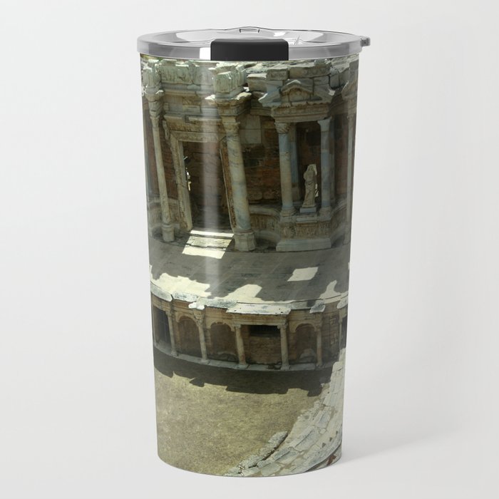 Roman Theatre Ancient City Hierapolis Travel Mug