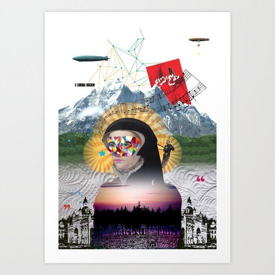 Broad Horizon Art Print