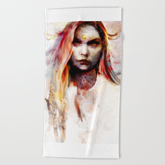 awakening Beach Towel