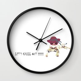Chill out Wall Clock