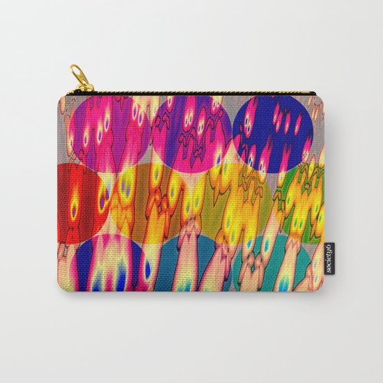 firebodies with blue eyes II forms Carry-All Pouch