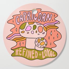 Capricorn Mushroom Cutting Board