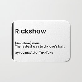 Rickshaw Bath Mat