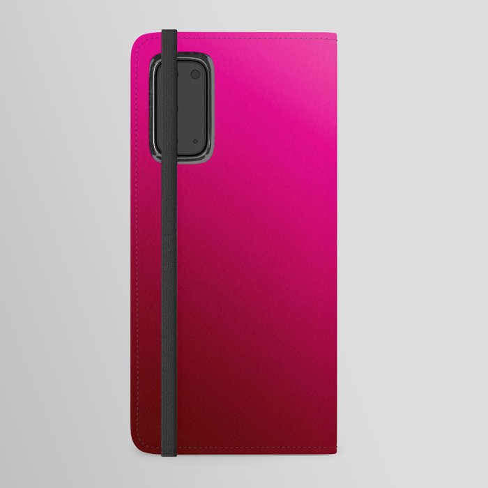 Neon Pink Gradient Android Wallet Case