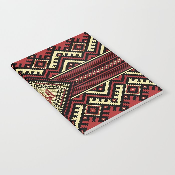 Ukrainian embroidered art for home decoration. Notebook
