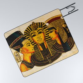 Egyptian Royalty Picnic Blanket