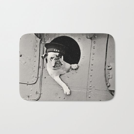 English Bulldog Bath Mat