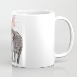 Dancing Elephant Painting Coffee Mug