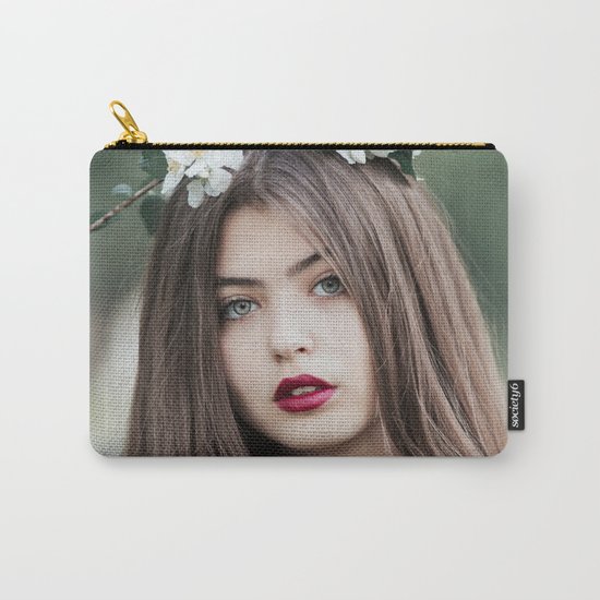 Green eyes Carry-All Pouch