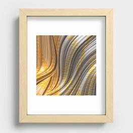 Terrain Abstract No4 Recessed Framed Print