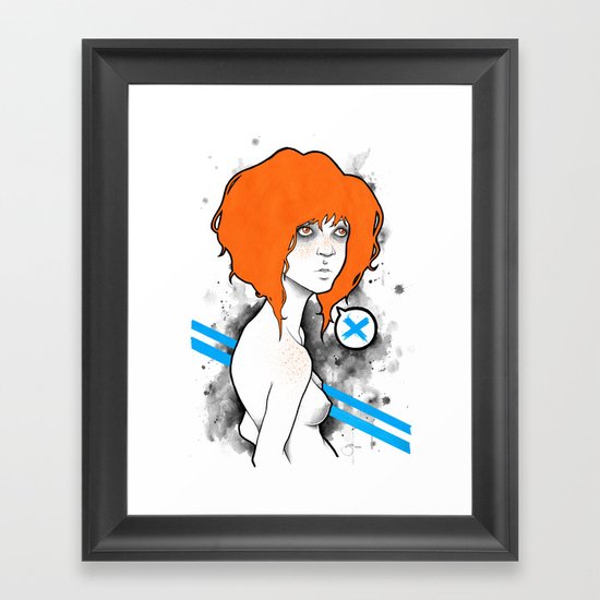 Mary Gold Framed Art Print
