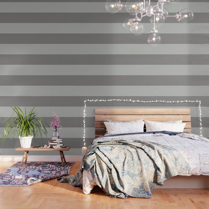 Horizontal Stripes Gray Solid Colors Pairs To Metropolitan Af 690