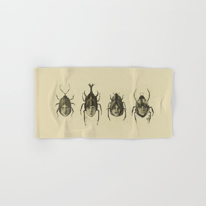 Beetle Morphology Hand & Bath Towel