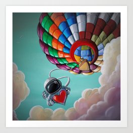 Love From Above Art Print