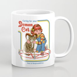 Caring For Your Demon Cat Coffee Mug By Stevenrhodes Society6