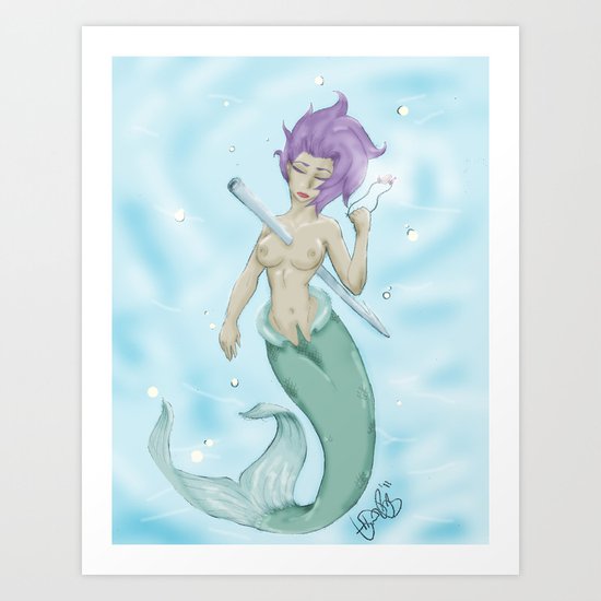 Varada por la Realidad (Speared by Reality) Art Print