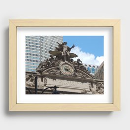 Grand Central Station, New York Recessed Framed Print
