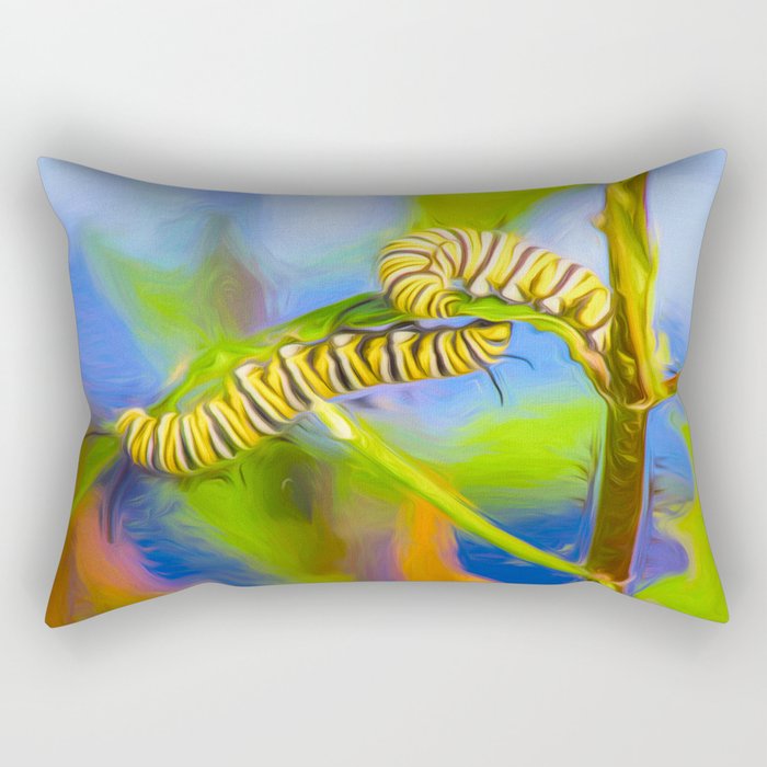 Caterpillar Duo Rectangular Pillow