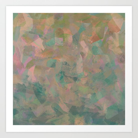 Camouflage XIII Art Print