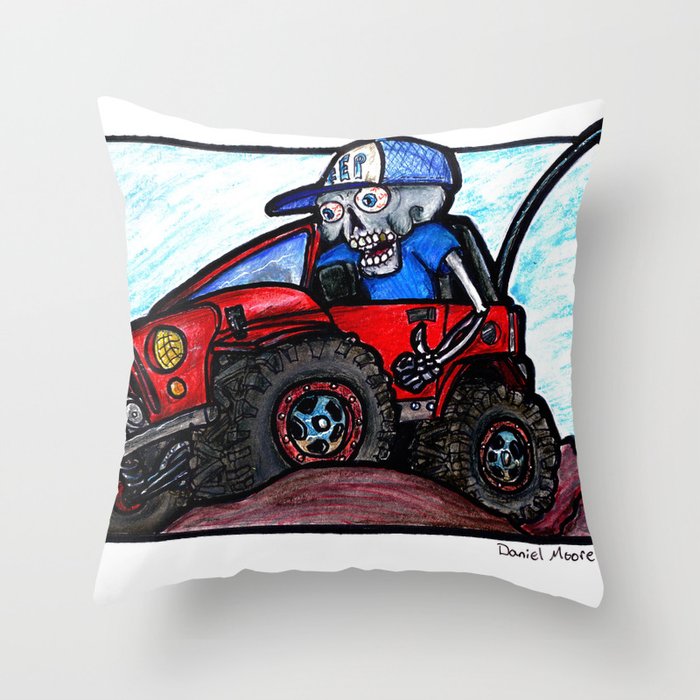 Jeeper Throw Pillow