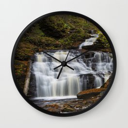Mohican Falls Wall Clock
