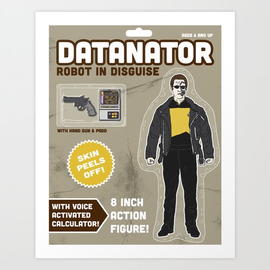 Datanator: Robot in Disguise Art Print