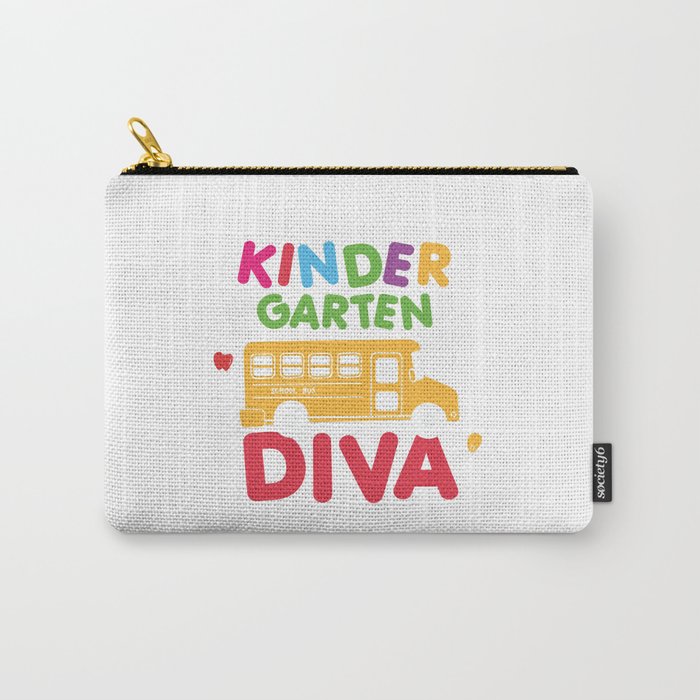 Kindergarten Diva Carry-All Pouch