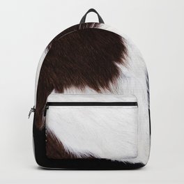 Cowhide Tuffs (Smooth Faux Print) Backpack