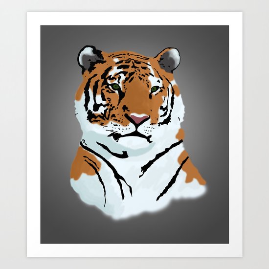 Tiger Art Print
