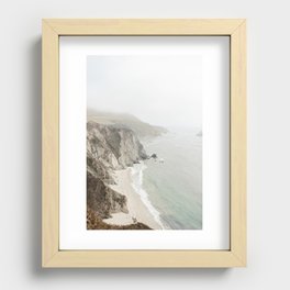 Big Sur Coastline Recessed Framed Print