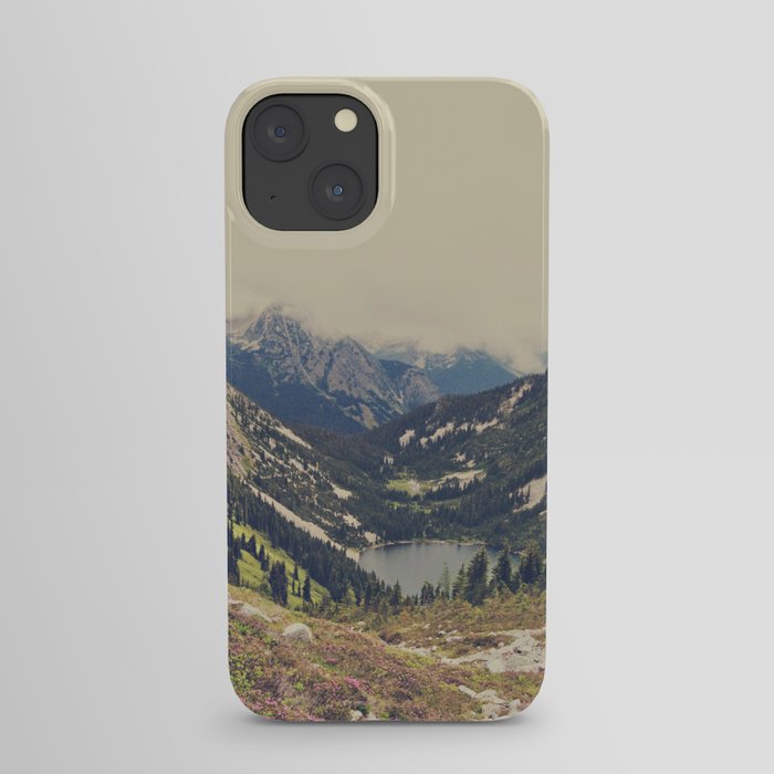 Mountain Flowers iPhone Case