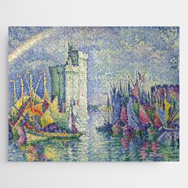 Paul Signac  "Arc-en-ciel, La Rochelle, le Port" Jigsaw Puzzle