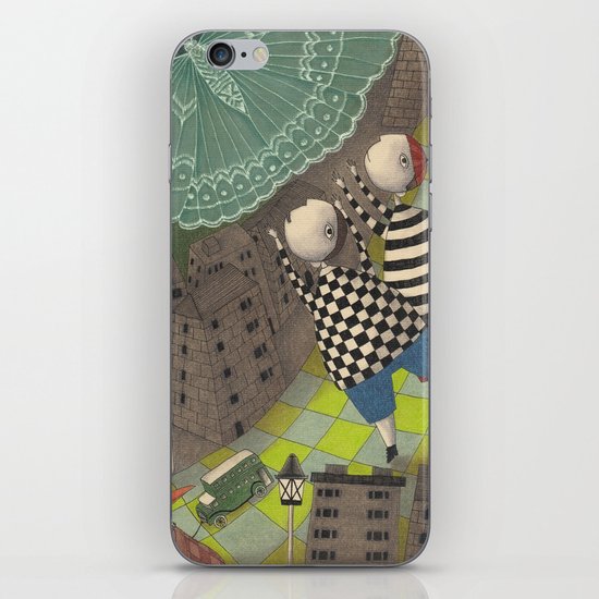 Night flight (1) iPhone & iPod Skin