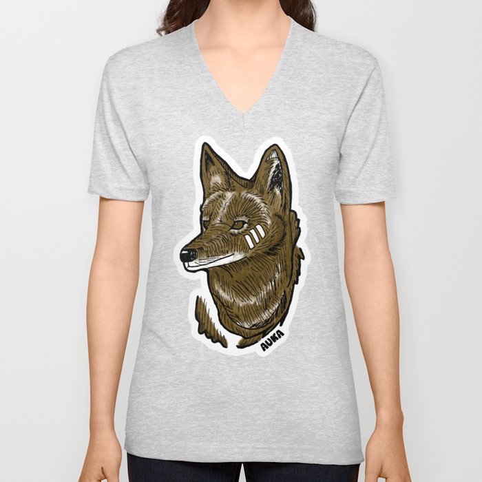 Coyote V Neck T Shirt