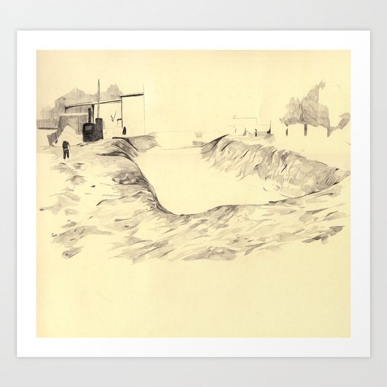 landscape Art Print