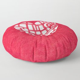 Death Star Heart Watercolor Floor Pillow By Amanda4quah Society6
