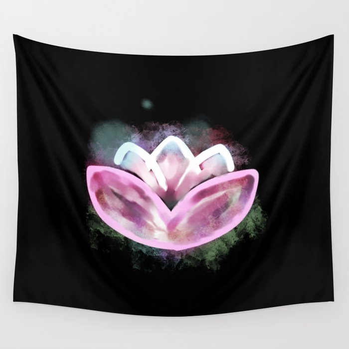 Lily Flower Wall Tapestry