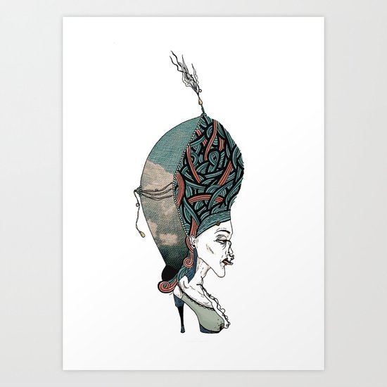 tired Art Print