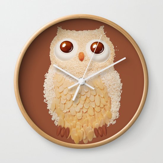 Owlmond 1 Wall Clock