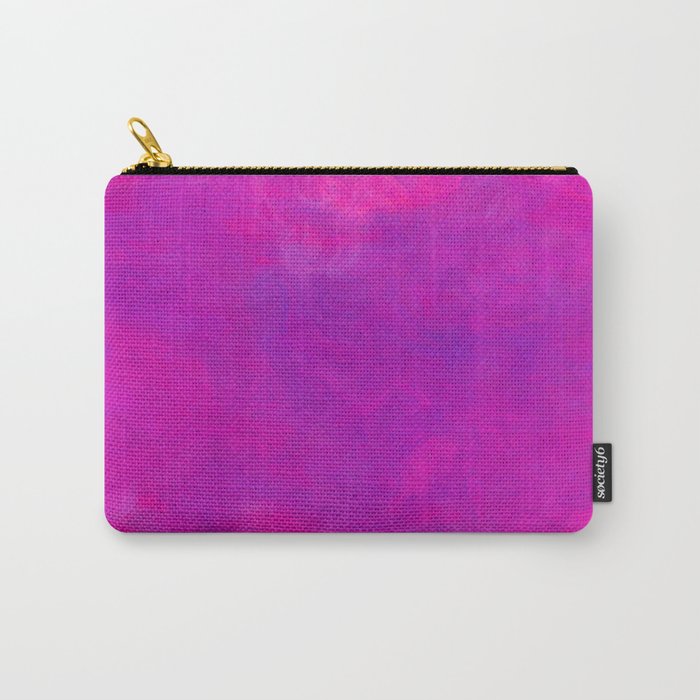 Bright Pink Violet Carry-All Pouch