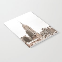 New York City Skyline Boho  Notebook