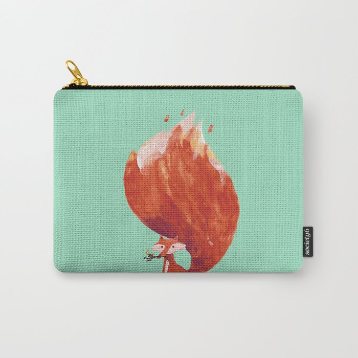 Kitsune (Fox of fire) Carry-All Pouch