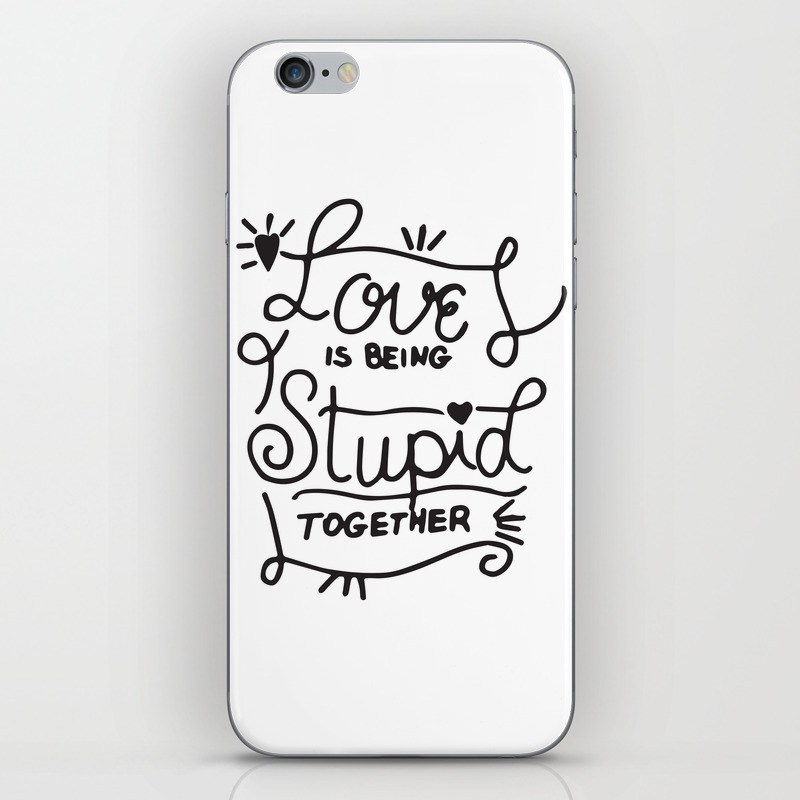 Simple Black And White Hand Drawn Love Quote Iphone Skin By Blackstrawberry Society6 Those who are skilled at crochet can use the instructions from cell. simple black and white hand drawn love quote iphone skin by blackstrawberry