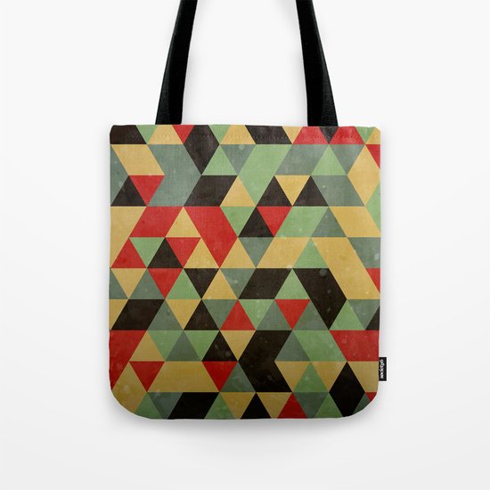Retro Pattern Tote Bag