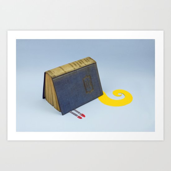 The Wicked Book of Oz Art Print